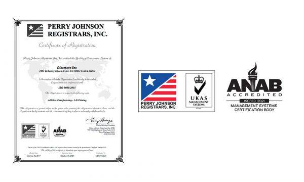 ISO 9001:2015 Certified