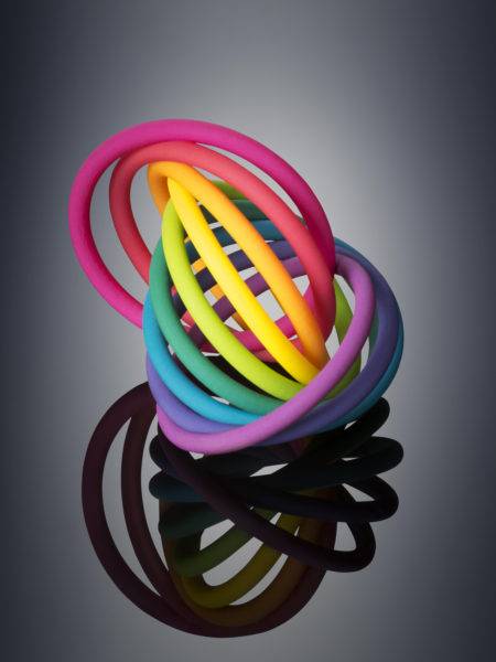 Interlocked Color Rings